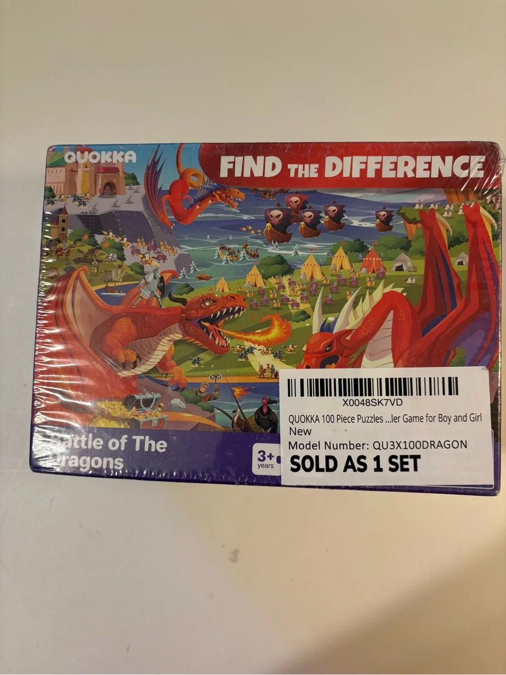 Find the Difference  Puzzles lot of three